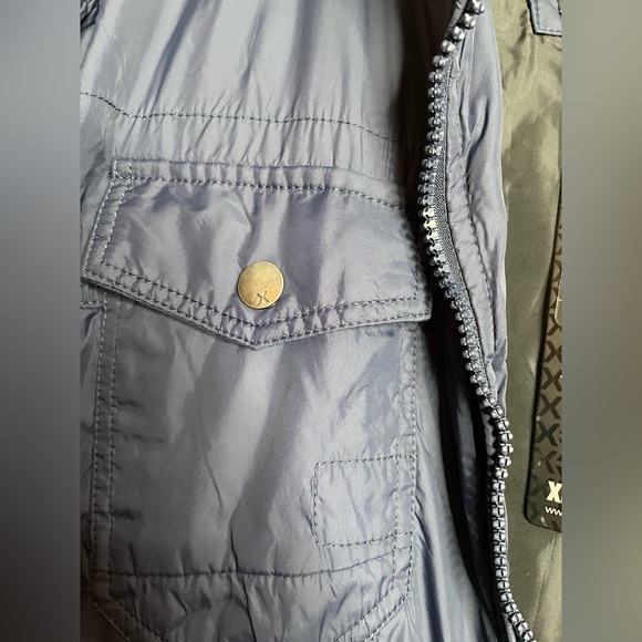 Navy blue nylon coat by X-Ray Jeans NWT. Size XL - Picture 2 of 7